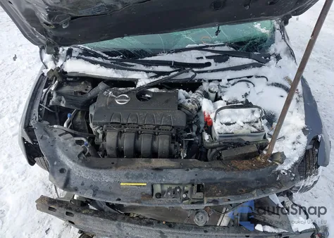 2014 Nissan Sentra Sv из США, поврежденный, VIN 3N1AB7AP8EY306401